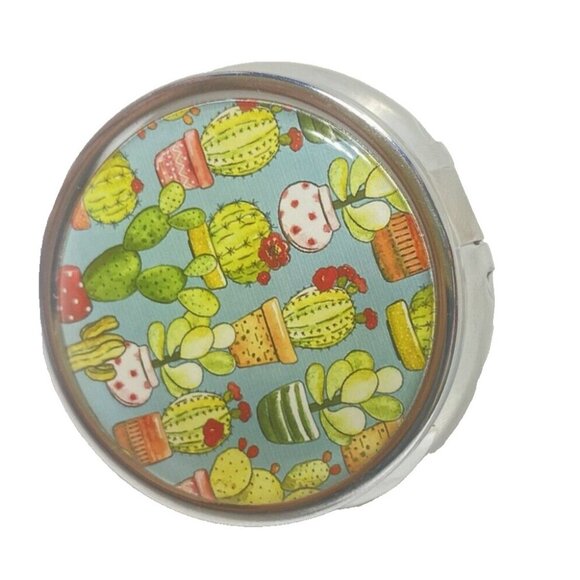Medicine Pill Holder 3 Compartments Divider Easy Carry In Purse Take Along Small - Picture 8 of 9
